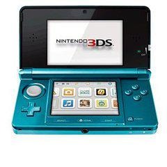 Nintendo 3DS Console Aqua Blue w/Charger [Loose Game/System/Item]